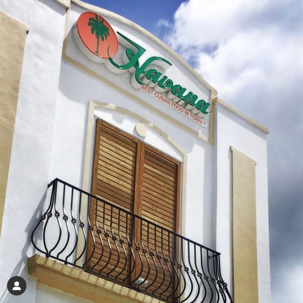 exterior of Havana cuban restaurant in west palm beach