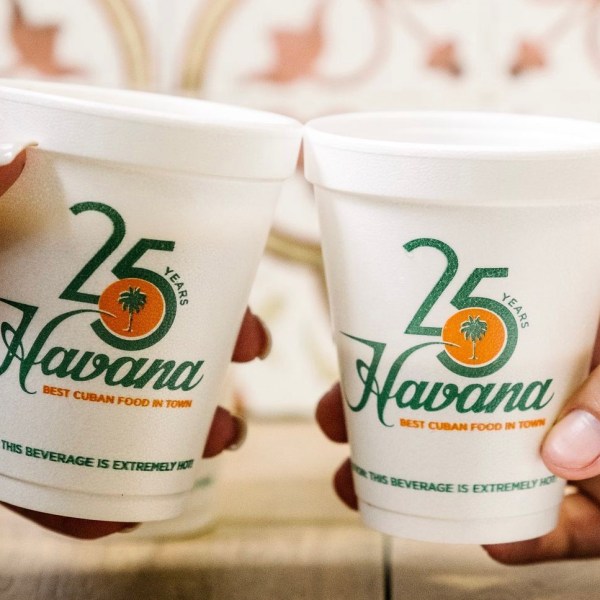 2 cups of cuban coffee