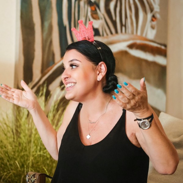 a woman posing for a picture