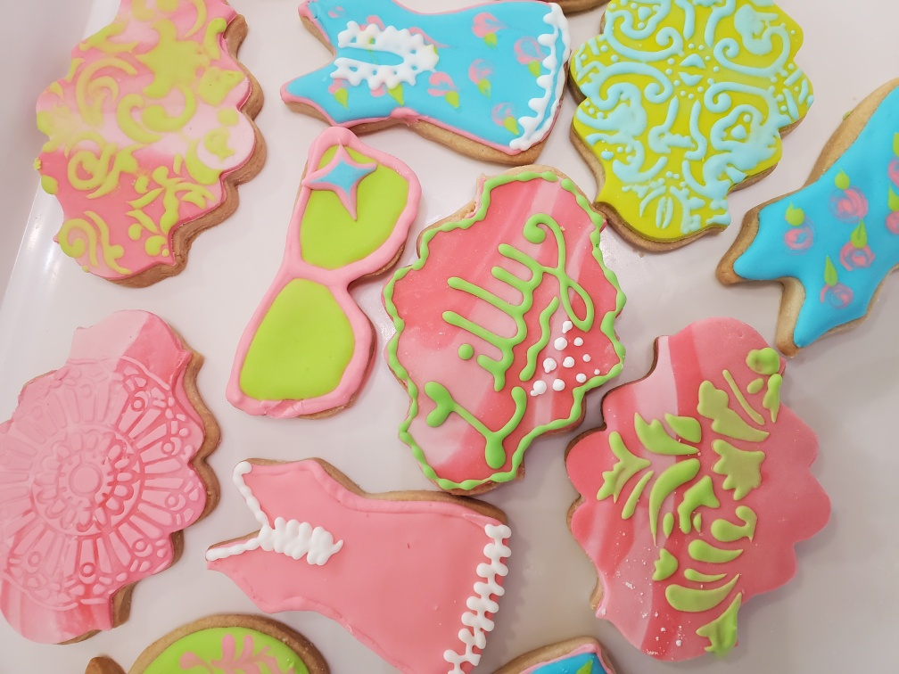 LillyInspired Cookie Decorating Class The New Paint & Sip!