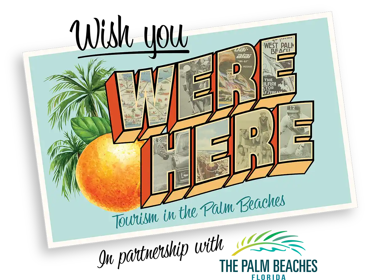 Wish-you-were-here_logo_4C wish you were here postcard promoting tourism in the palm beaches